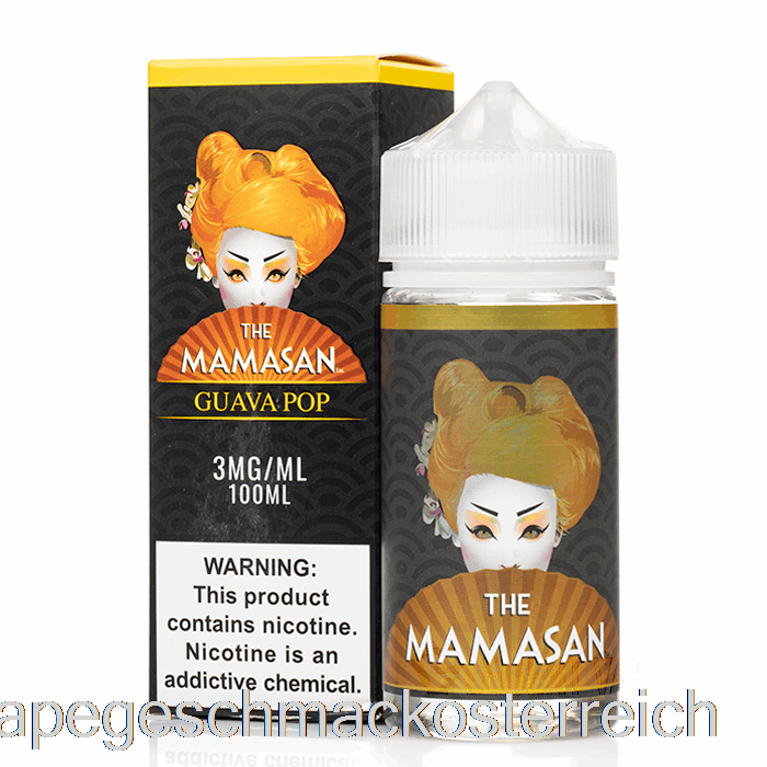 Guava Pop – The Mamasan – 100 Ml, 3 Mg Vape-Geschmack